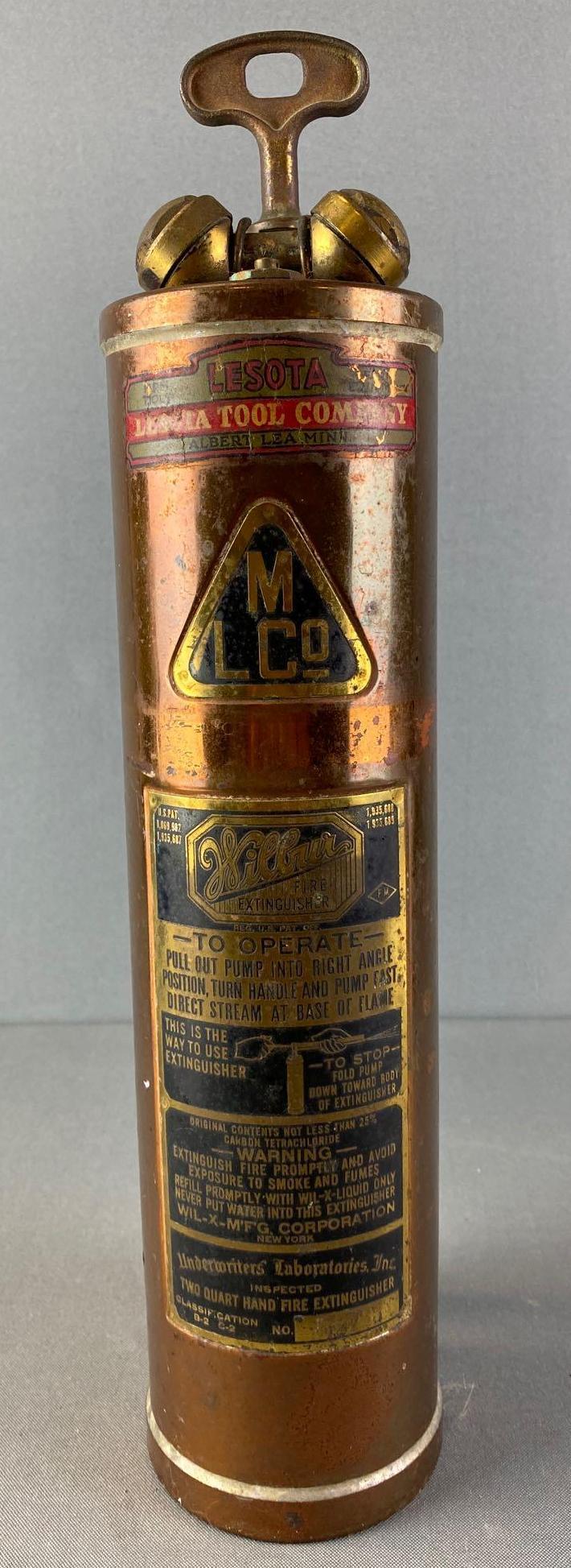 Lesota Tool Co. Wilbur Fire Extinguisher (1 of 4)