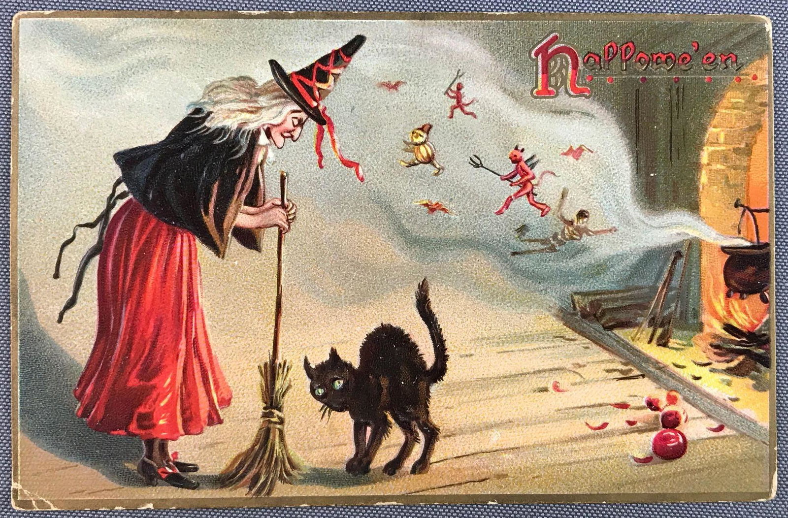 Postcard - Halloween Tuck (1 of 2)