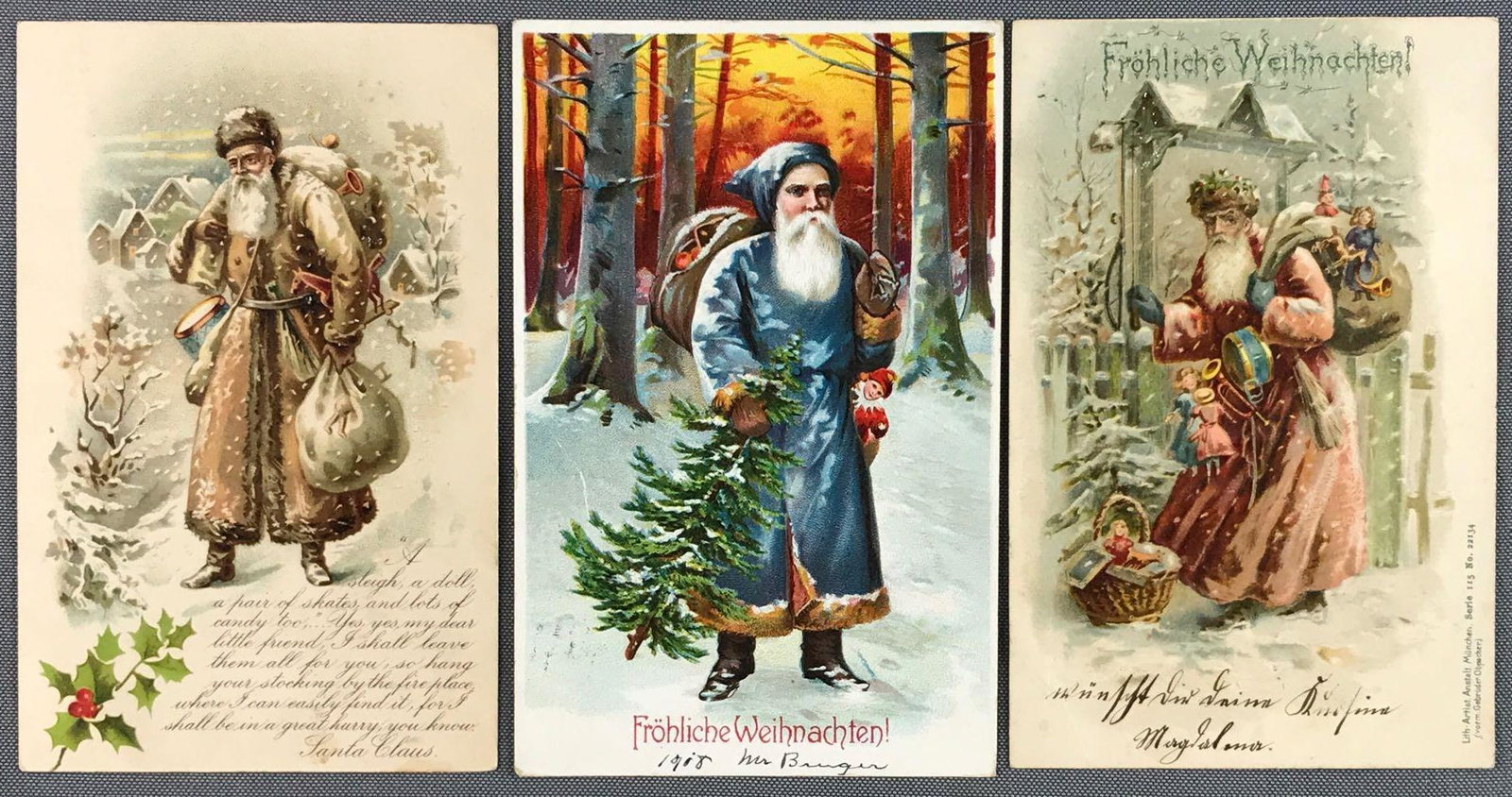 Postcards - Christmas Santa (1 of 2)