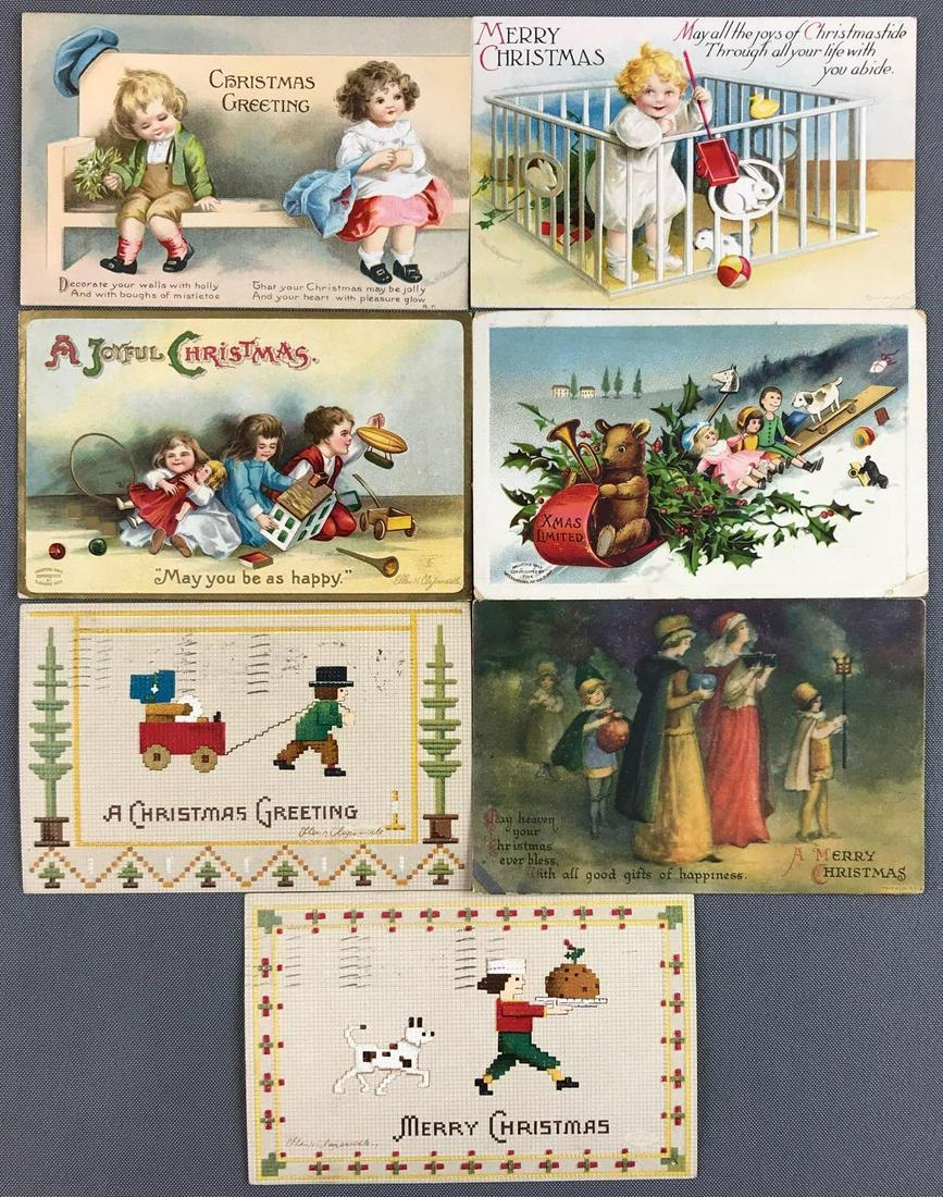 Postcards - Christmas Clapsaddle (1 of 2)