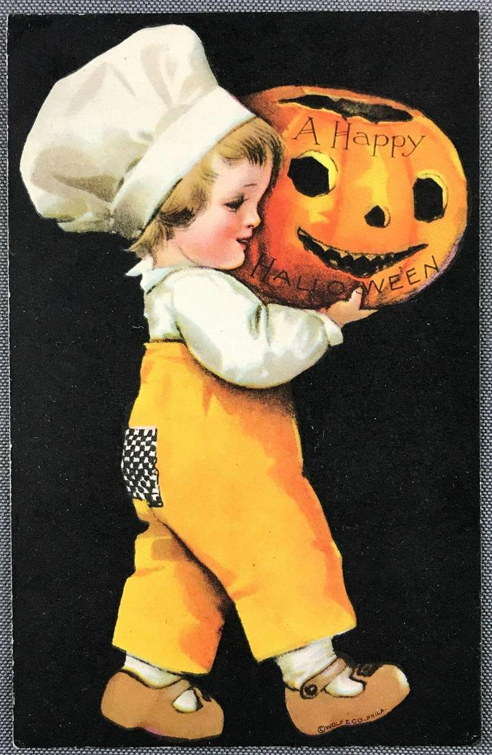 Postcard - Halloween Wolf (1 of 2)