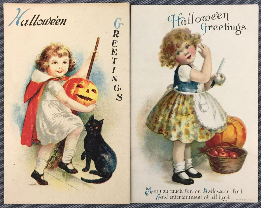 Postcards - Halloween Wolf (1 of 2)