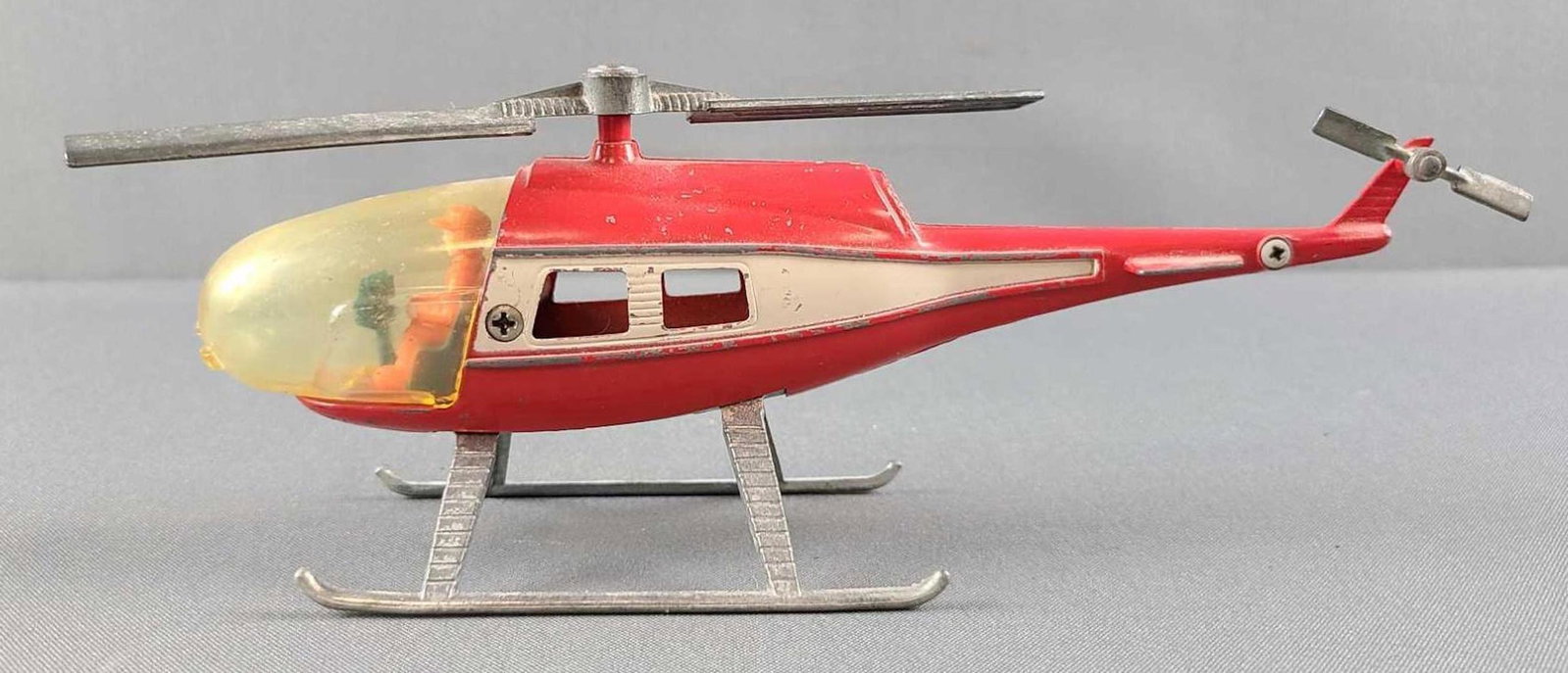Gabriel die cast helicopter: 1975, 9.5 inches long