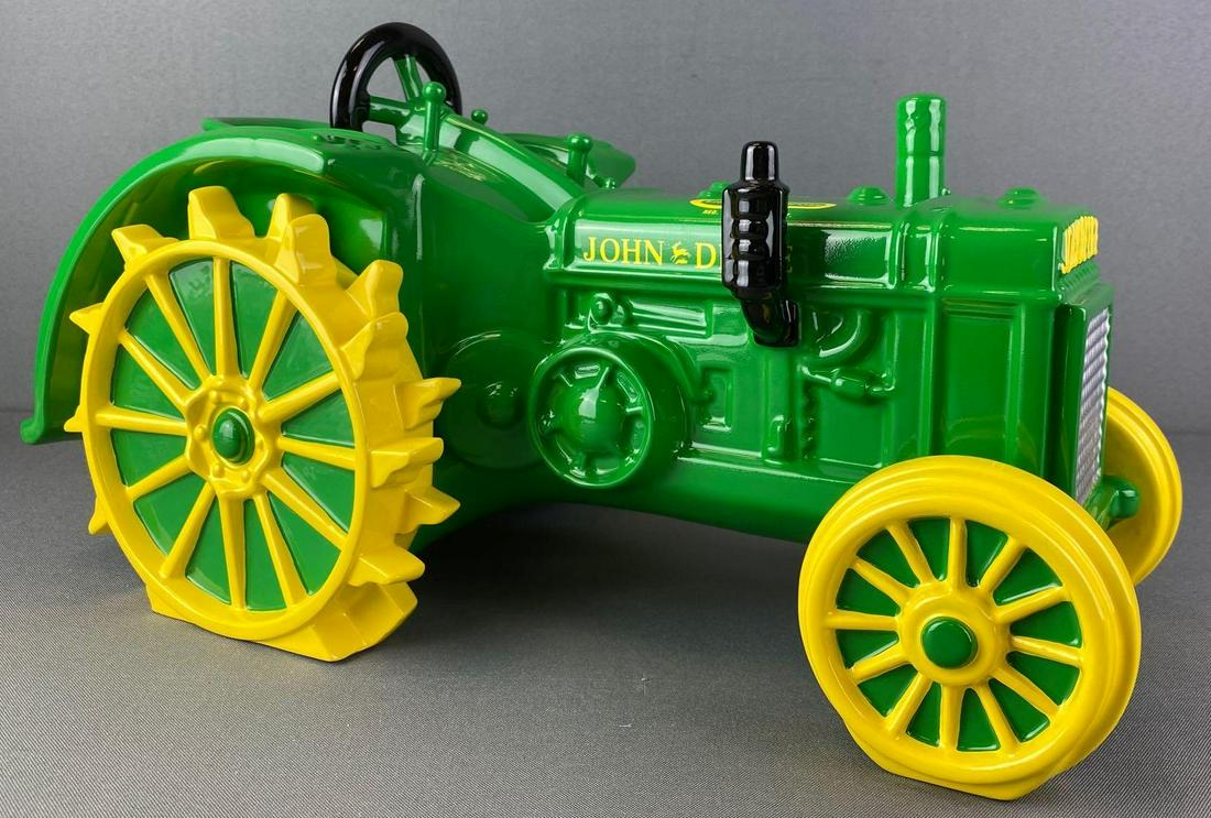 John Deere Collectible Cookie Jar: Box is 18X10X10.5 inches