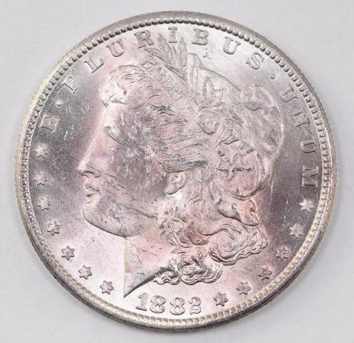 1882 CC Morgan Silver Dollar (1 of 2)