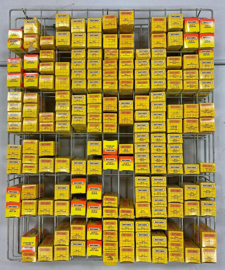 Large group of assorted Matchbox die-cast vehicles (1 of 8)