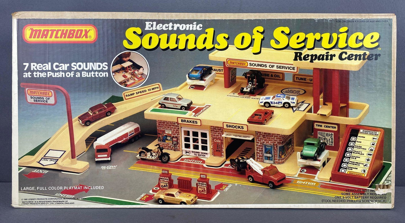 Matchbox Electronic Sounds of Service Repair Center: New in original packaging-23.25x4.75x12 inches