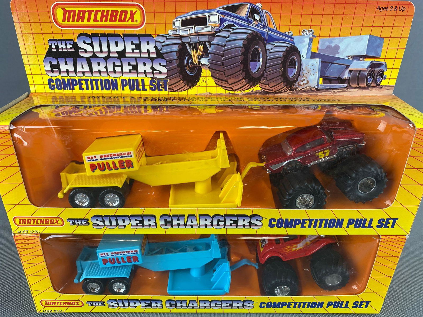 Group of 10 Matchbox The Superchargers Competition Pull (1 of 3)