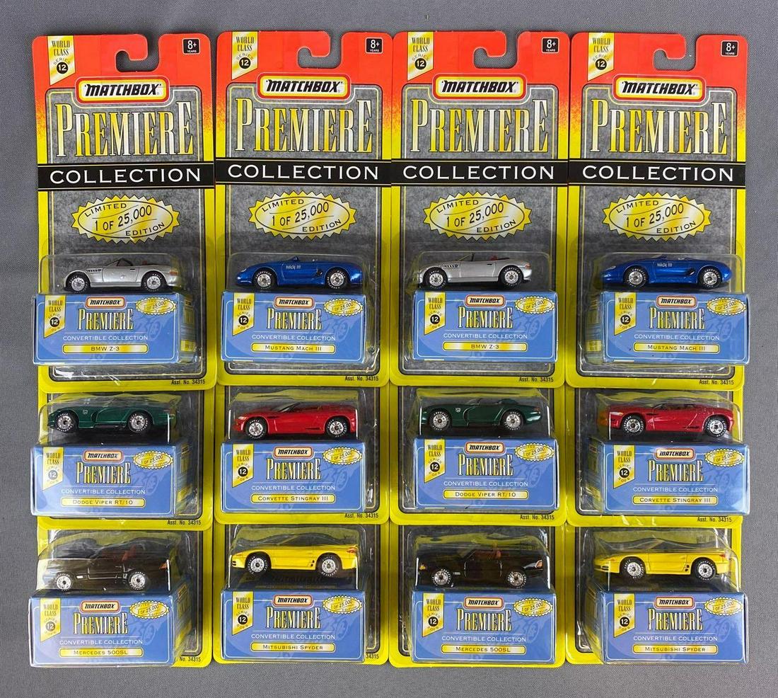 Group of 12 Matchbox Premiere Convertible Collection (1 of 5)