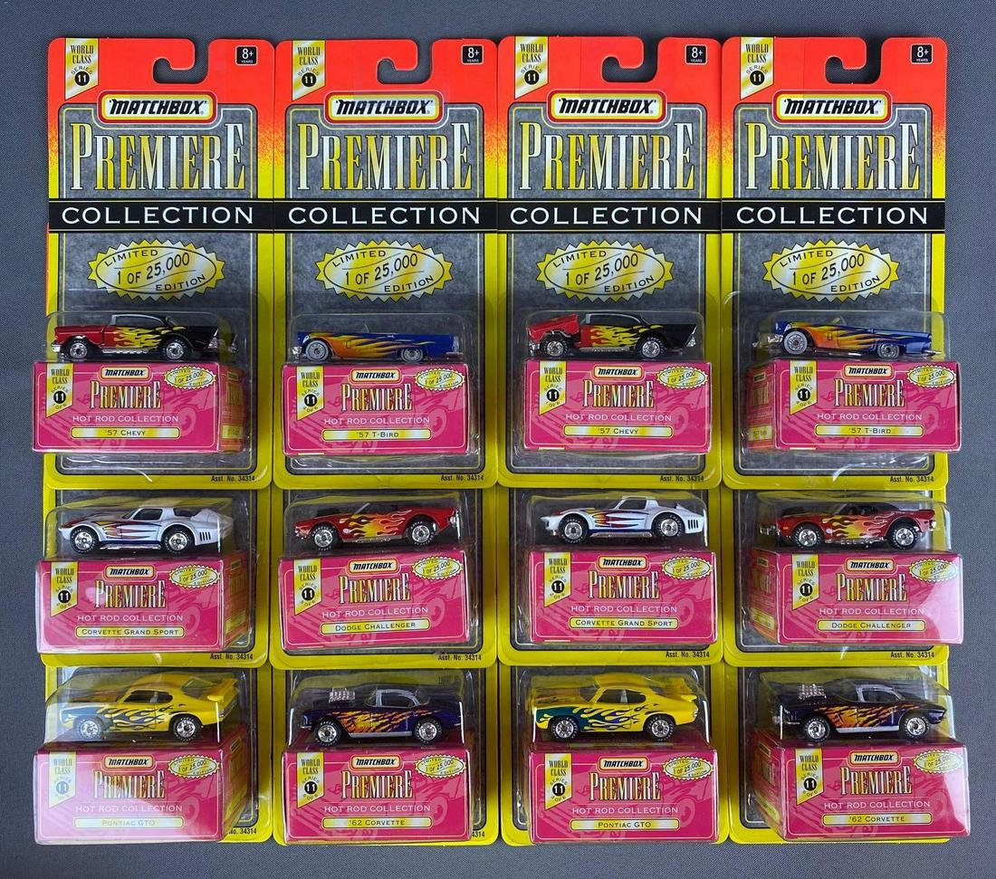 Full shipping box of Matchbox Premiere Hot Rods (1 of 14)