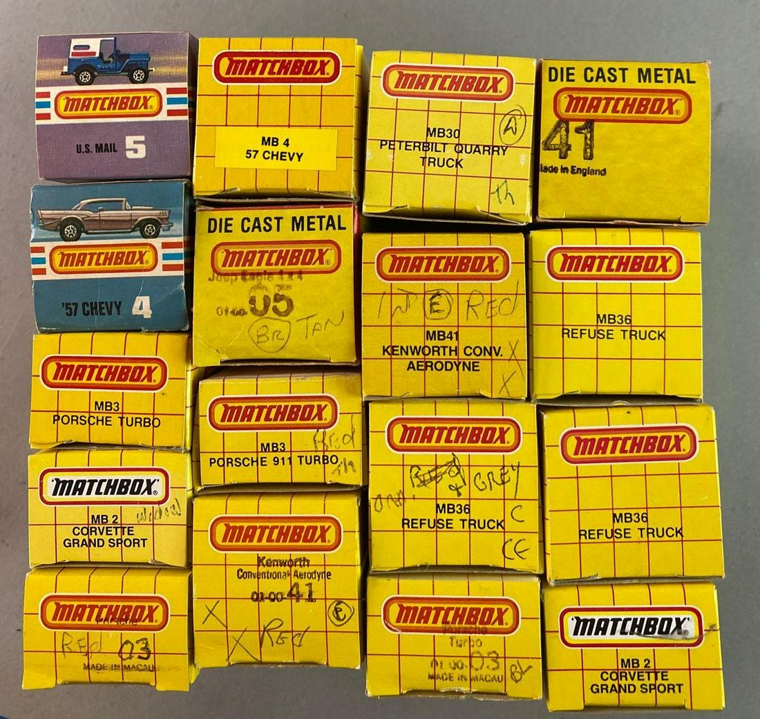 Group of 175 plus Matchbox Die Cast Vehicles in Boxes (1 of 2)