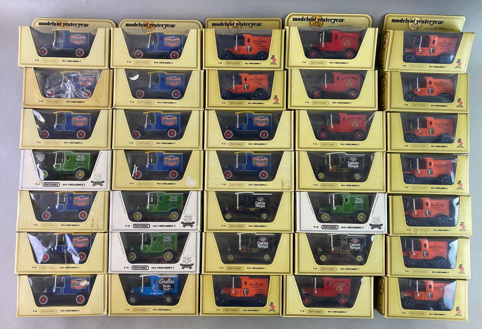 Group of 56 Matchbox Models of Yesteryear Die Cast: Group of 56 Matchbox Models of Yesteryear Die Cast Vehicles