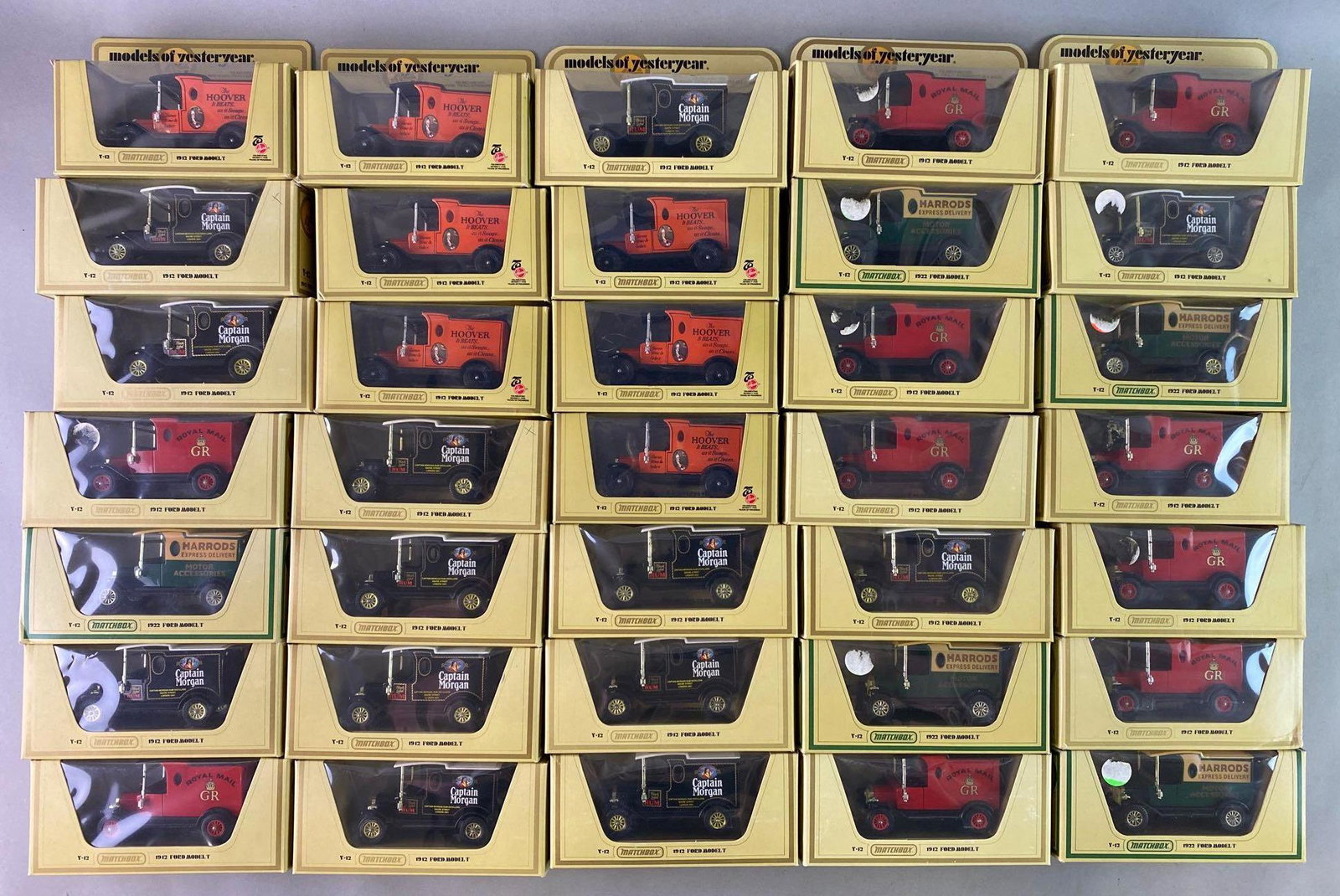 Group of 60 Matchbox Models of Yesteryear Die Cast: Group of 60 Matchbox Models of Yesteryear Die Cast Vehicles