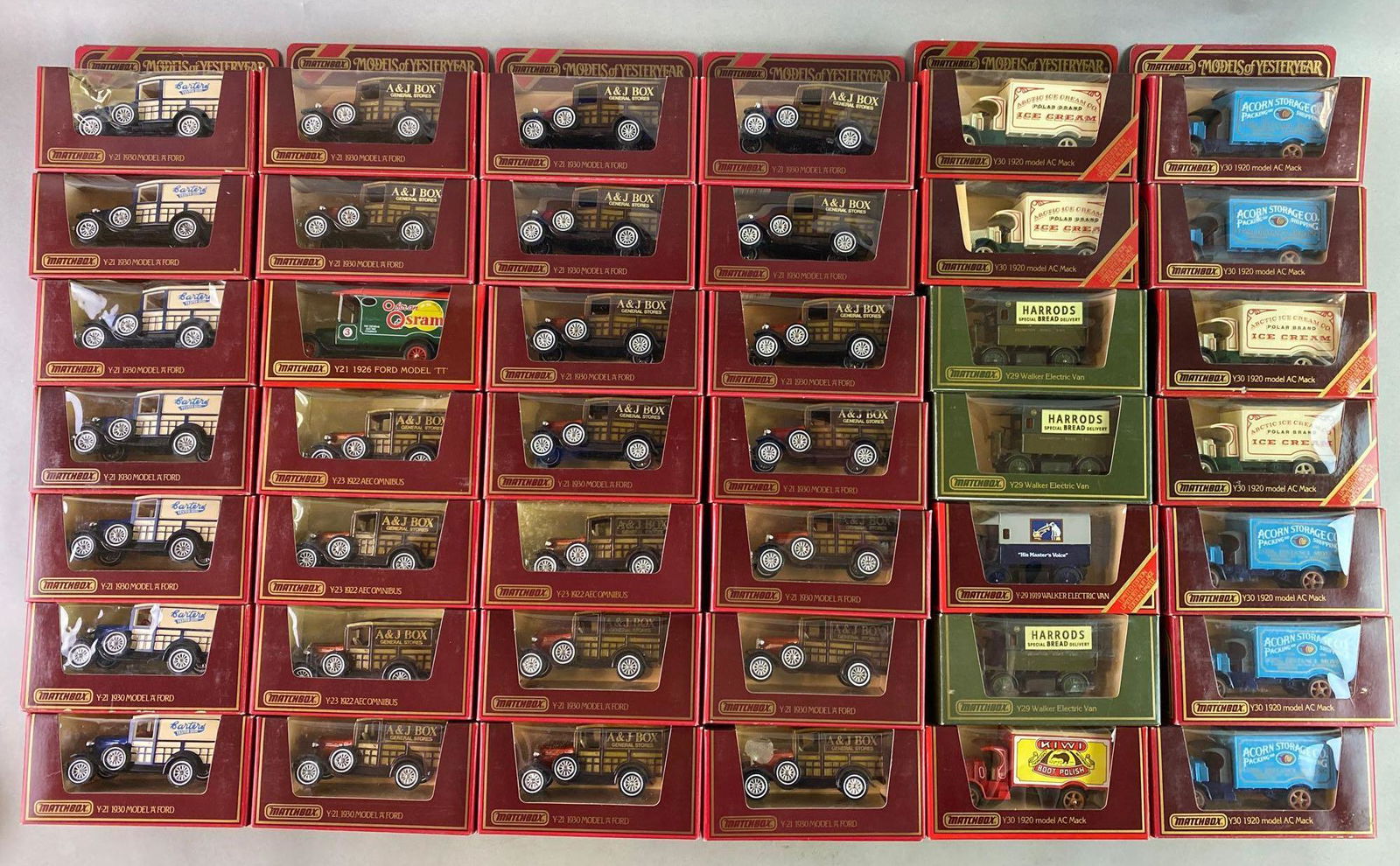 Group of 80 Plus Matchbox Models of Yesteryear Die Cast (1 of 6)