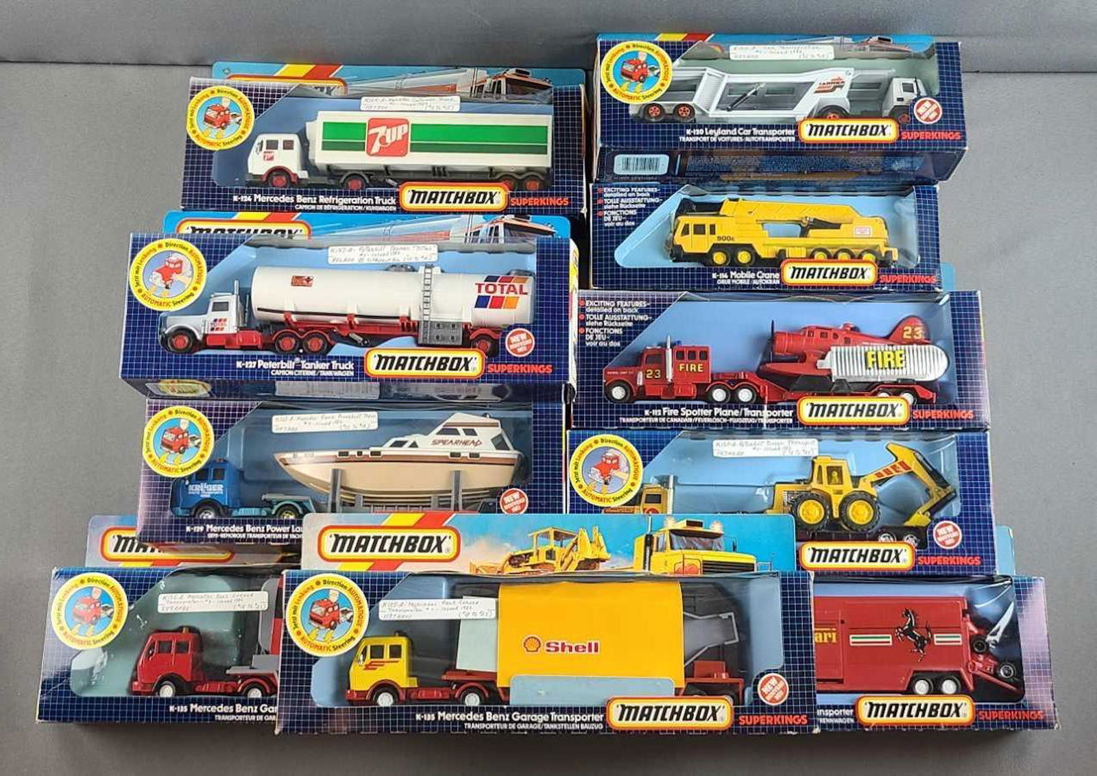 Group of 12 Matchbox SuperKings die cast vehicles (1 of 4)