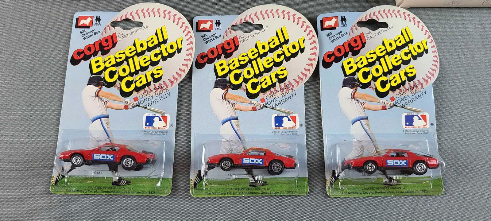 Group of Corgi Baseball Collector cars (1 of 4)
