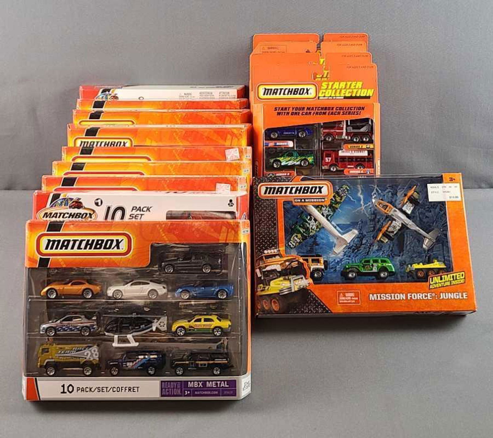 Group of 14 Matchbox die cast vehicle sets (1 of 6)