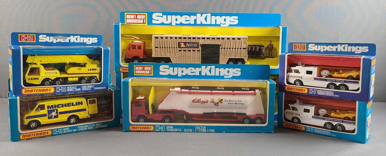 Group of 11 Matchbox SuperKings die cast vehicles (1 of 3)