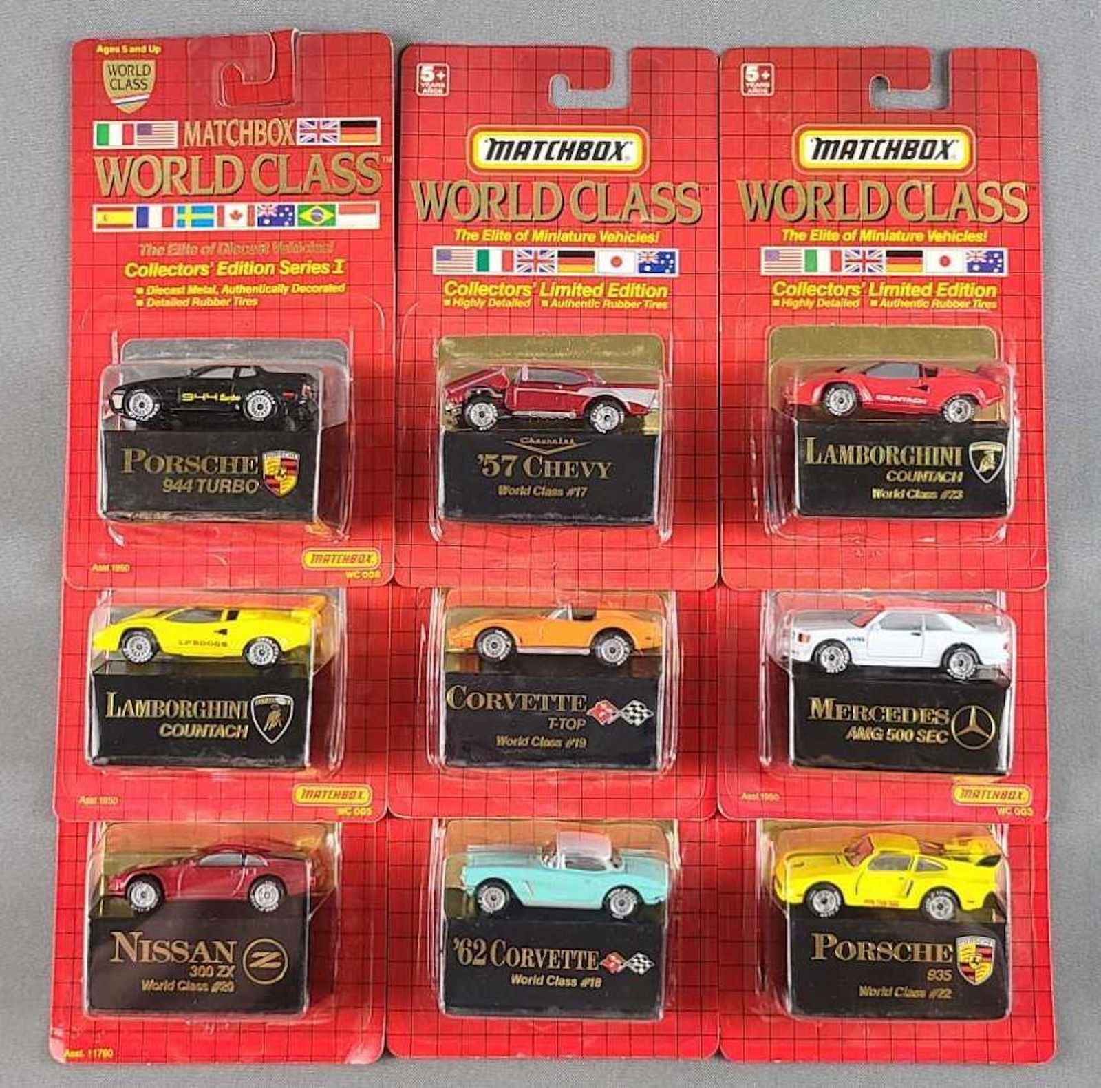 Group of 40+ Matchbox World Class die cast vehicles (1 of 2)