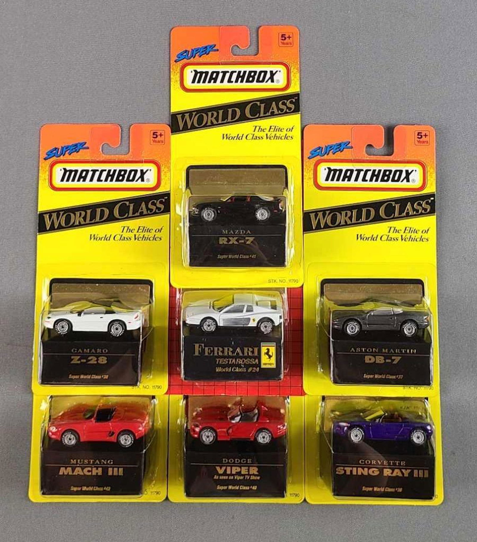 Group of 37 Matchbox World Class die cast vehicles (1 of 5)