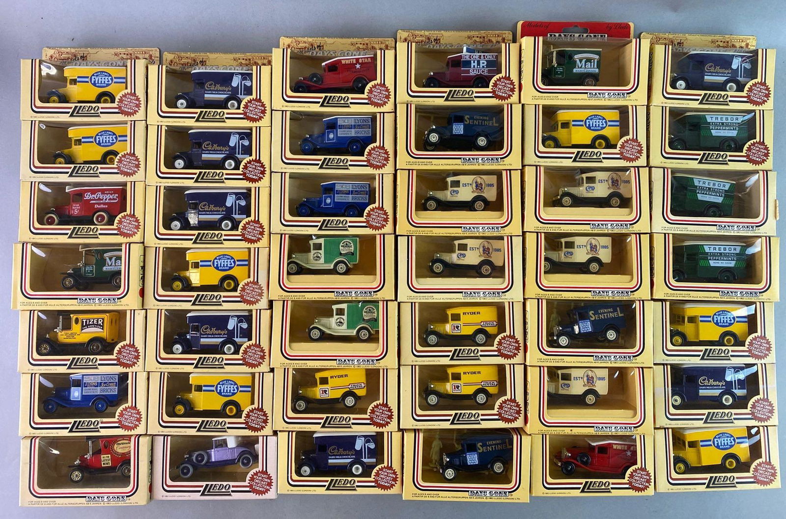 Group of 120 plus Lledo Days Gone Vehicle Models (1 of 5)
