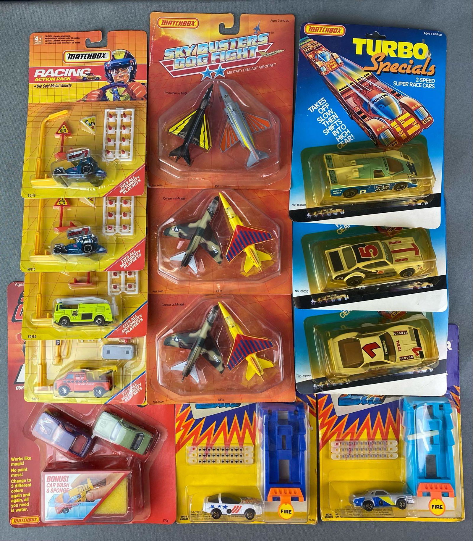 Group of 13 Matchbox Die Cast Vehicles and Sets (1 of 7)