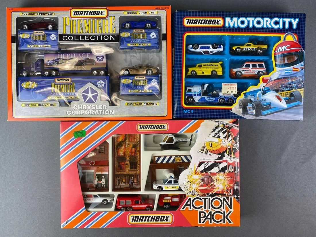 Group of 3 Matchbox Vehicle Sets (1 of 7)