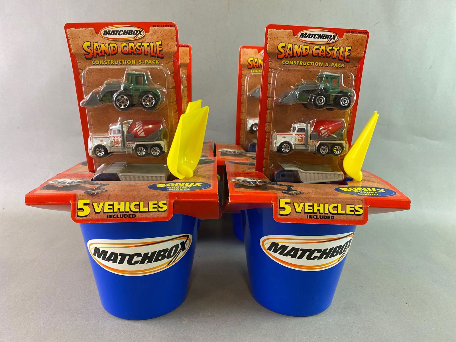Group of 4 Matchbox Sand Castle Sets (1 of 3)