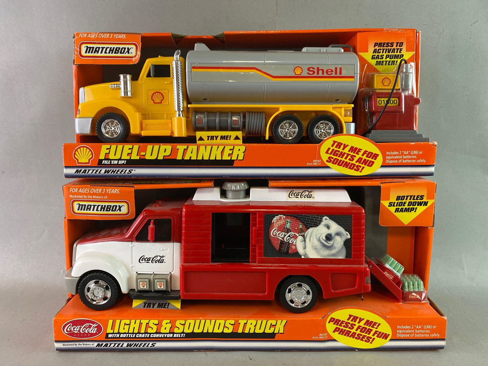 Group of 2 Matchbox Lights and Sounds Trucks (1 of 2)