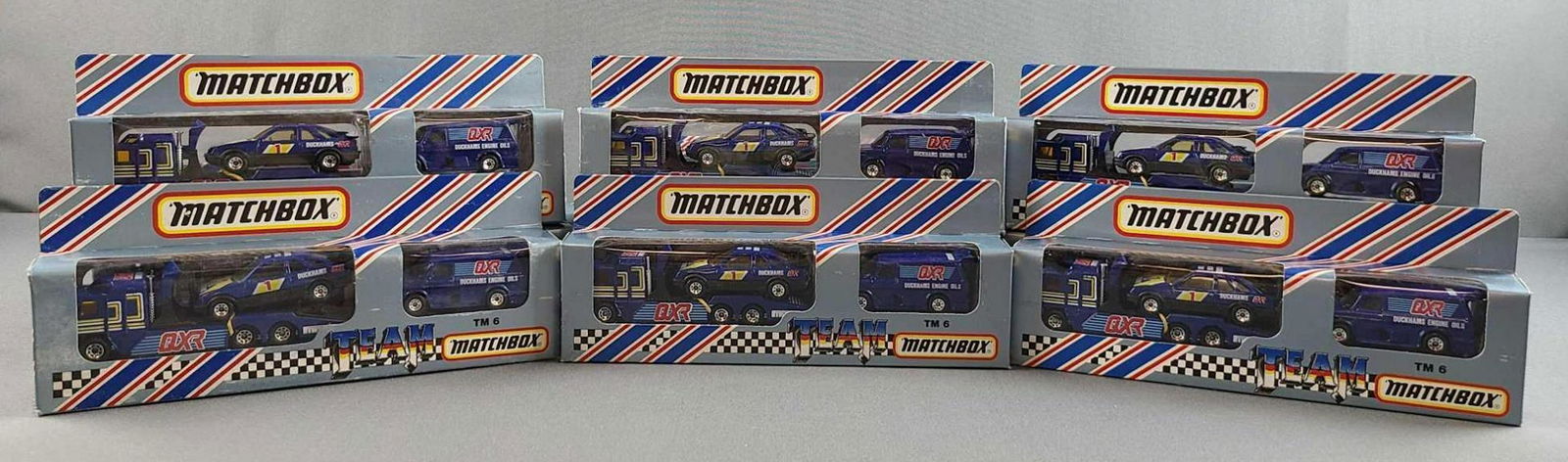 Group of 15 Matchbox Team die cast trucks (1 of 2)