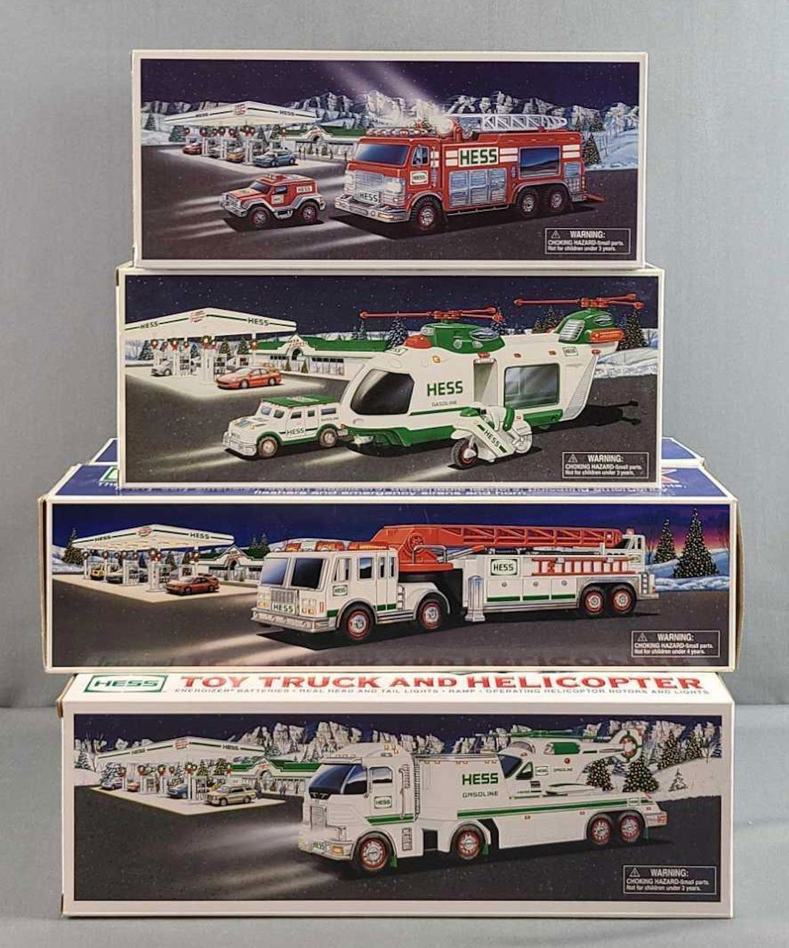 Group of 10 Hess vehicles (1 of 2)