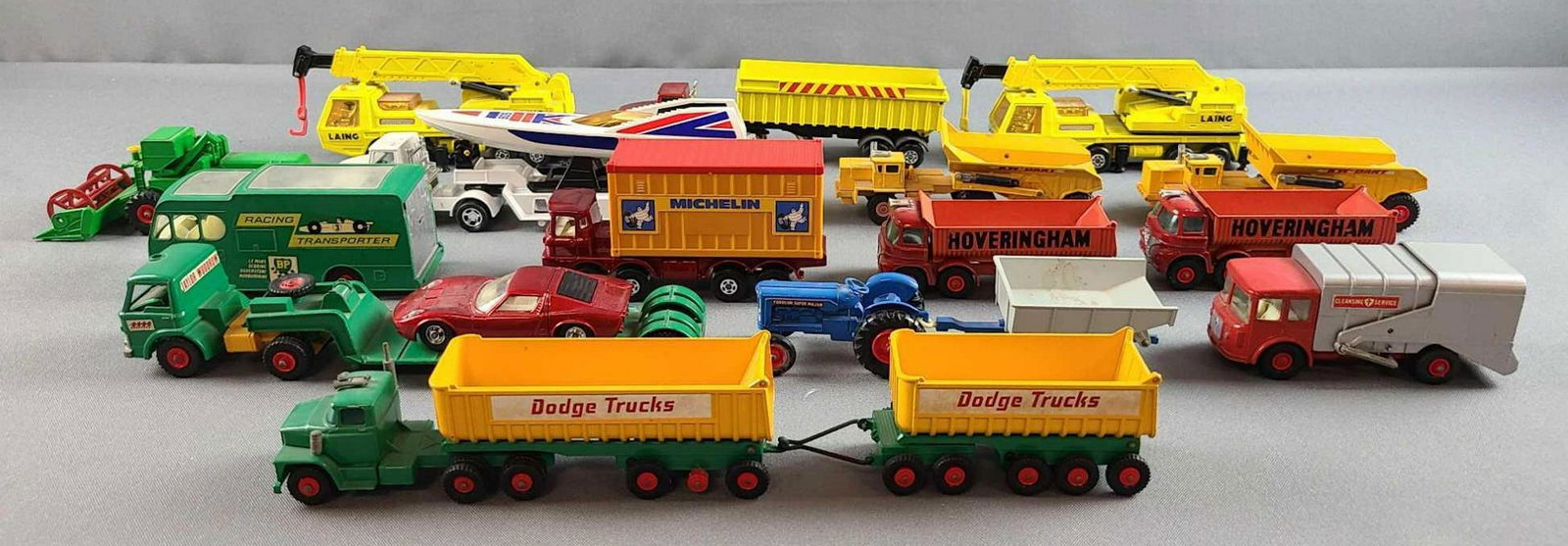 Group of 16 die cast vehicles: Matchbox, Lesney