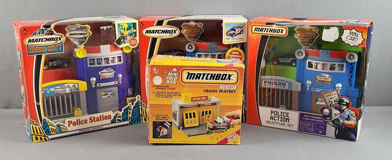 Group of 4 Matchbox play sets Oct 09, 2021 Matthew Bullock