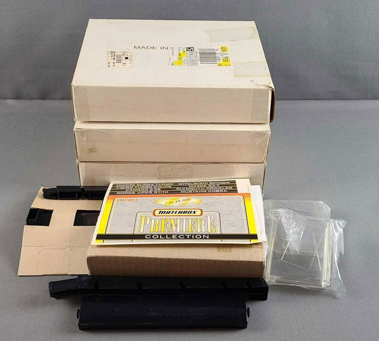 Group of 3 Matchbox Premiere collection display sets (1 of 4)