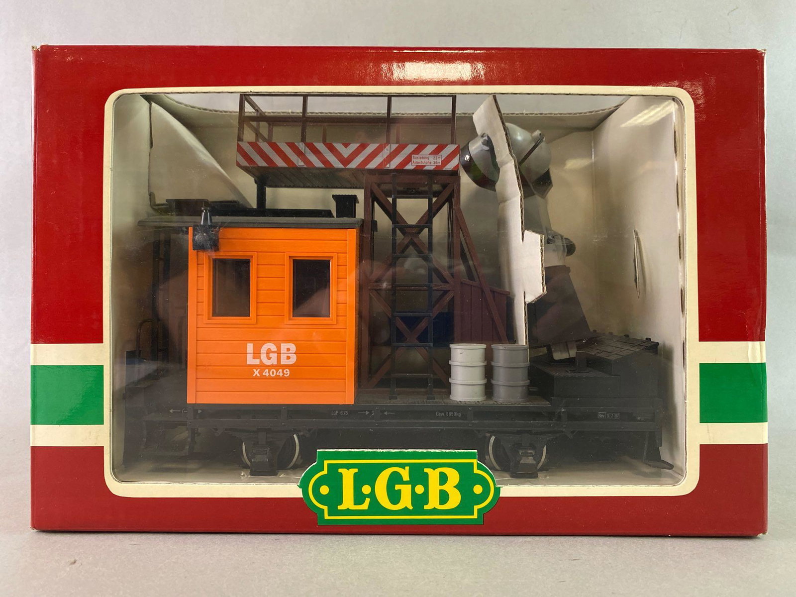 LGB Model Railroad Repair Car: Model #4049