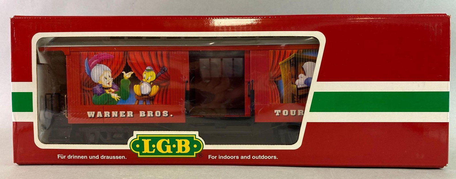 LGB Model Railroad Warner Bros Boxcar: #34840