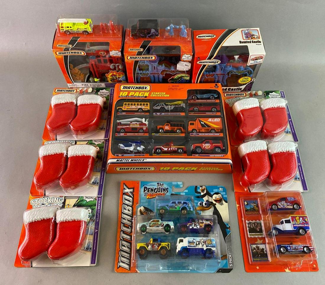 Group of 11 Matchbox Die Cast Vehicle Sets (1 of 2)
