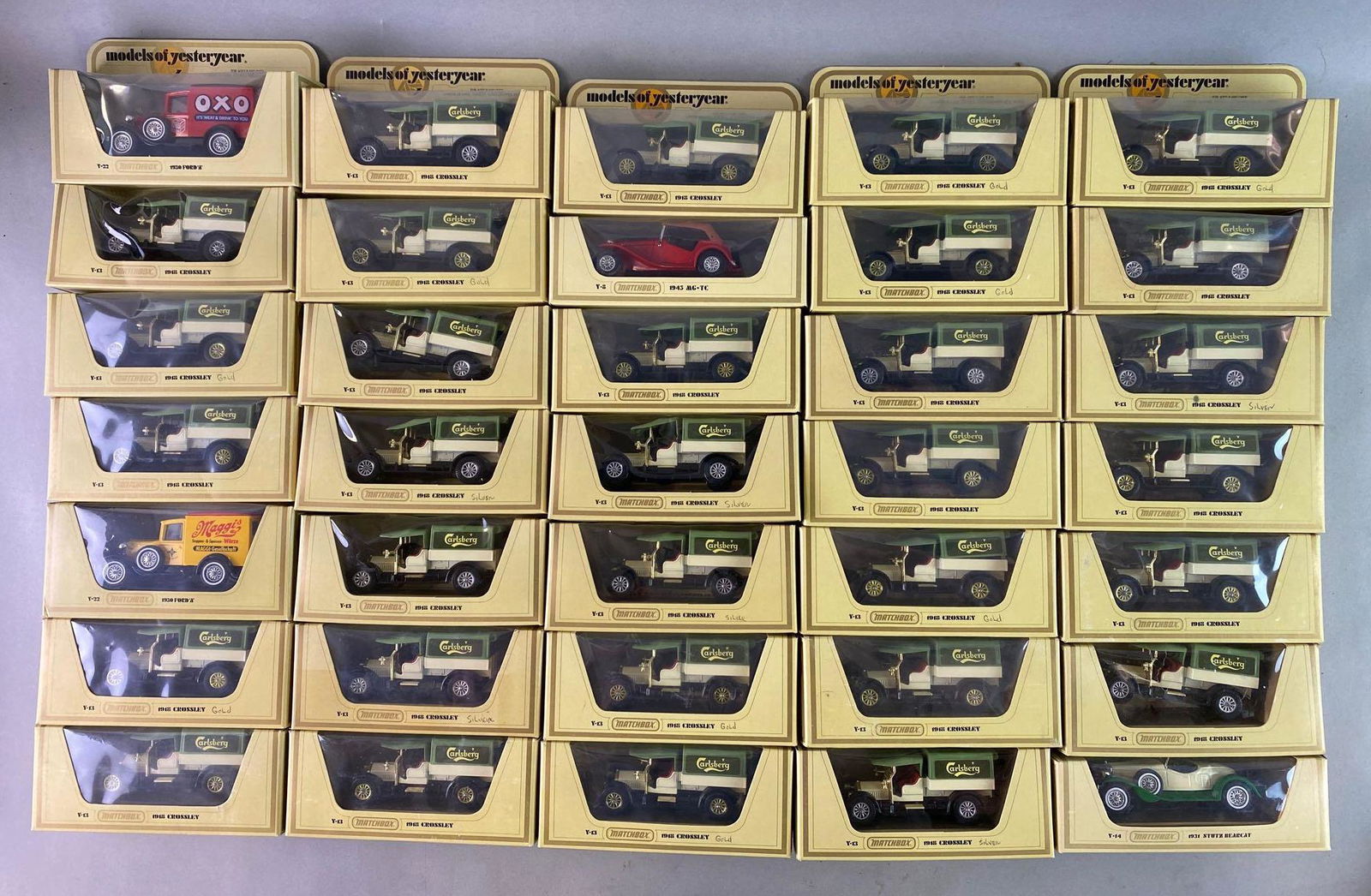 Group of 47 Matchbox Models of Yesteryear Die Cast (1 of 6)