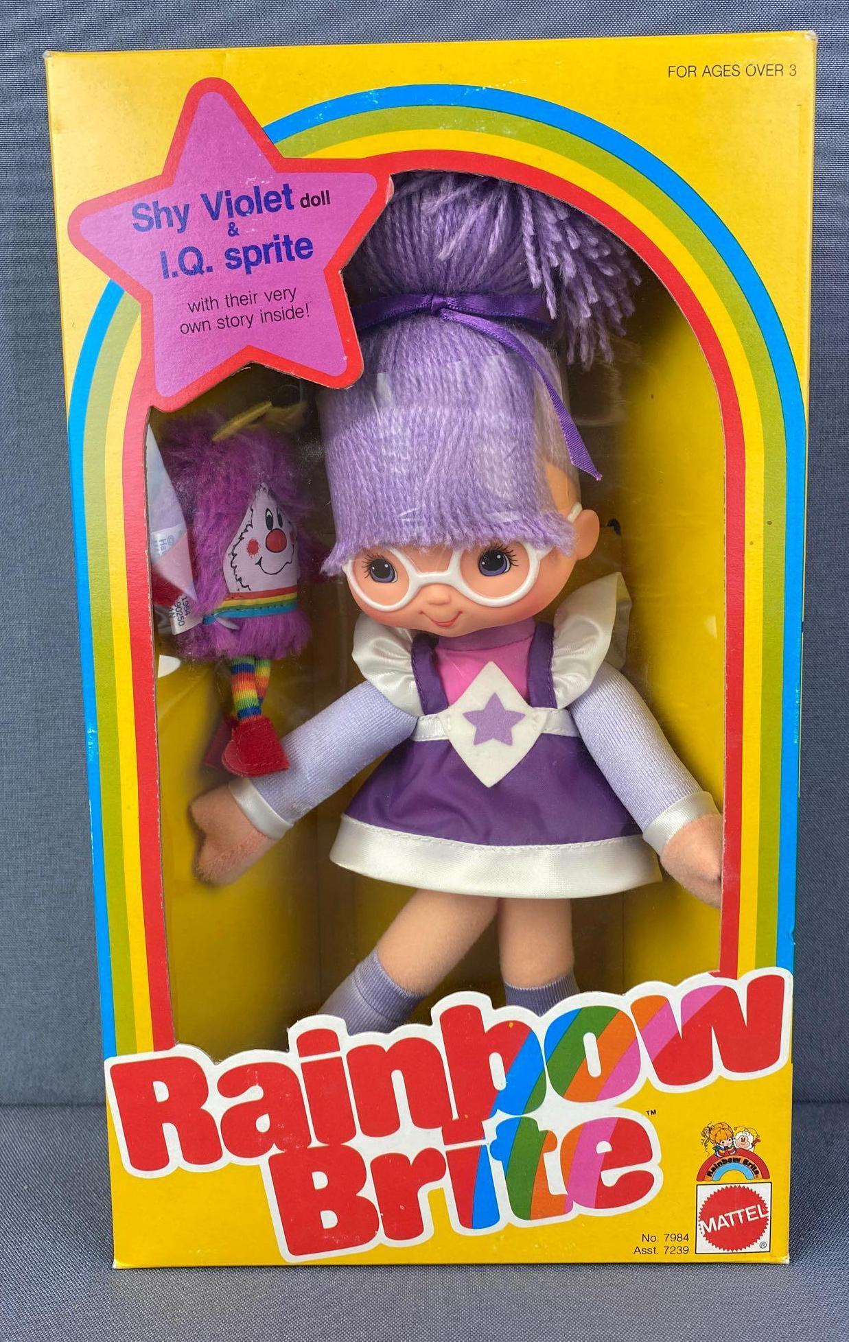 Mattel Rainbow Brite Shy Violet Doll and I.Q. Sprite (1 of 4)