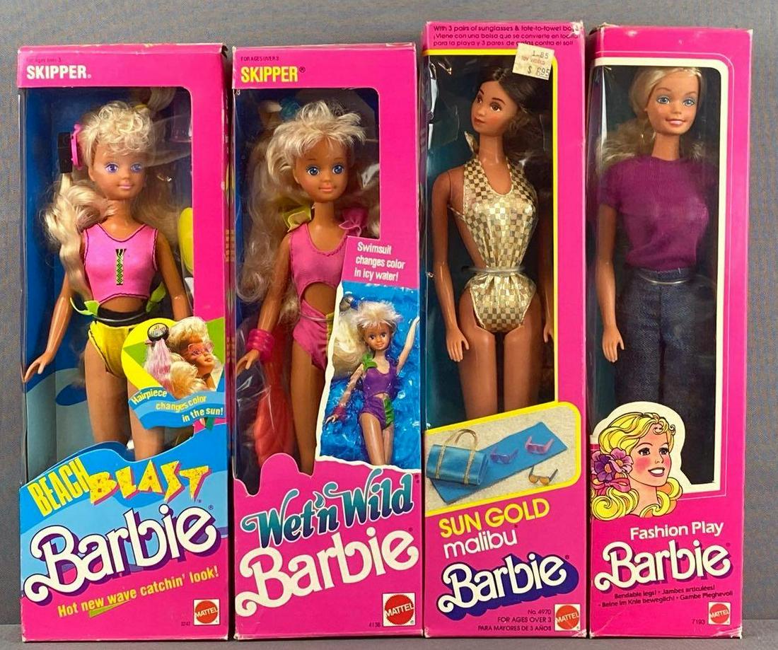 Group of 4 assorted Barbie Fashion Dolls (1 of 4)