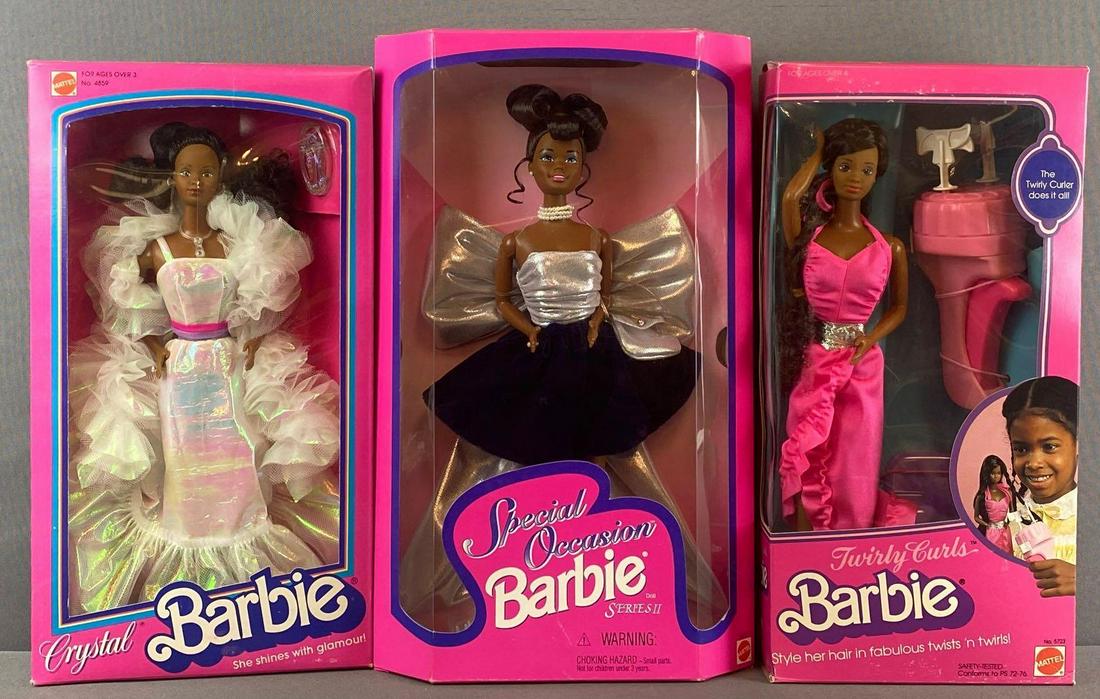 Group of 3 assorted Barbie Fashion Dolls (1 of 2)