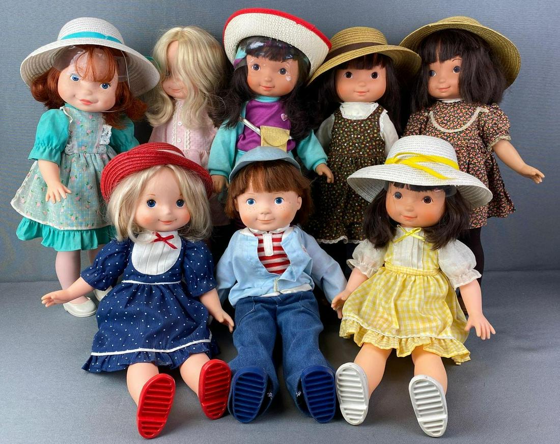 Group Of Fisher Price My Friend Dolls