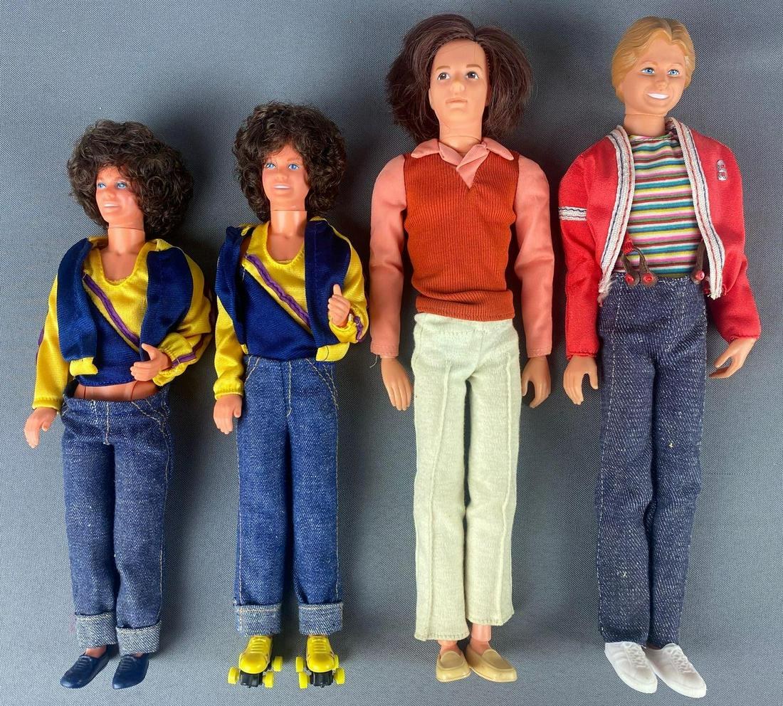Group of 4 assorted Mattel Male fashion dolls (1 of 5)