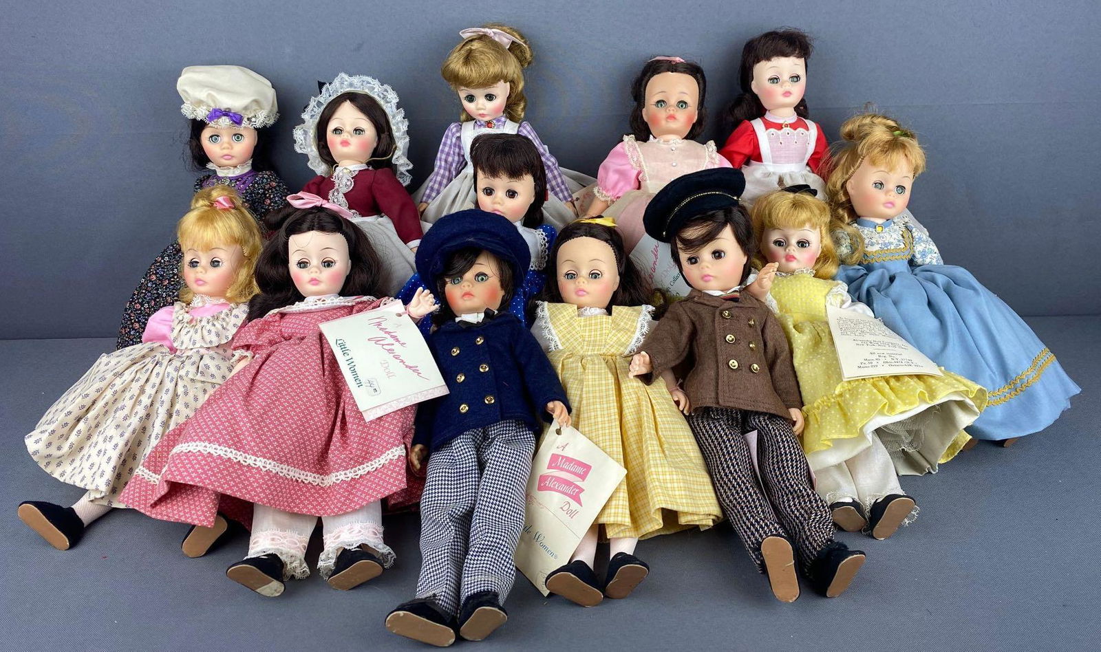 Group of 13 Madame Alexander Little Women dolls (1 of 5)