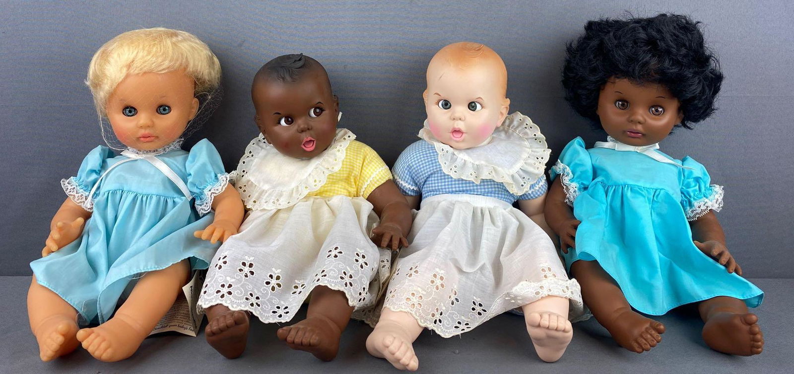 Group of 4 assorted baby dolls (1 of 4)