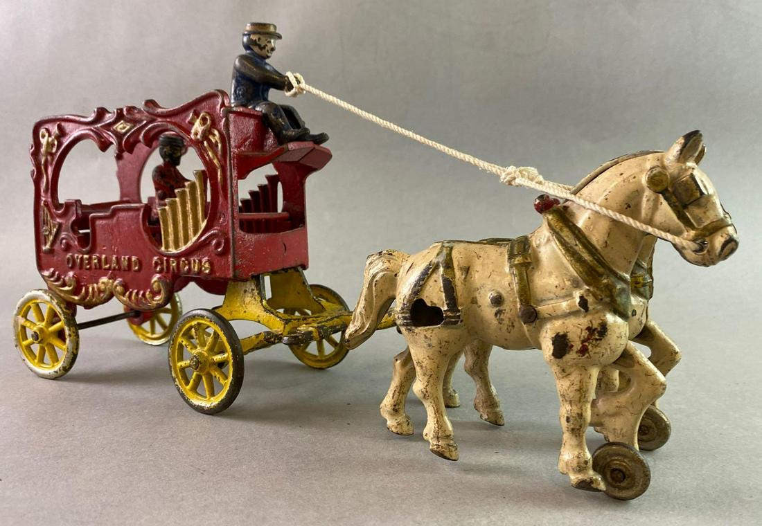 Kenton Cast Iron Overland Circus Calliope Wagon (1 of 9)