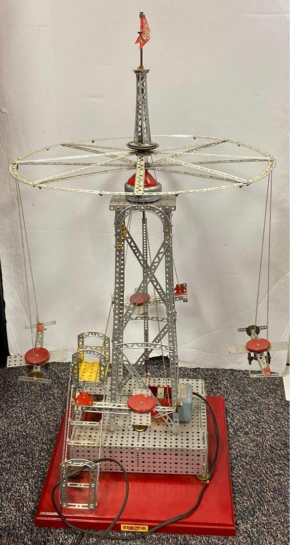 Erector Set Airplane Ride Merry Go Round Toy (1 of 4)