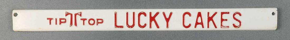Tip Top Lucky Cakes advertising sign (1 of 4)