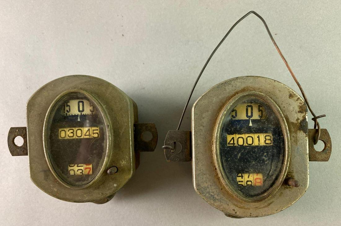 Group of 2 Ford Model A Speedometer Odometer (1 of 2)