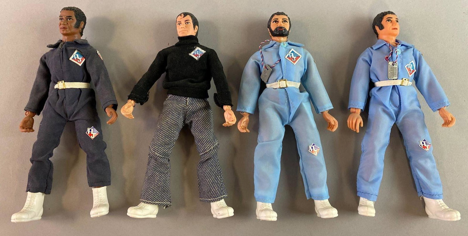 Group of 4  Mego Action Jackson Action Figures (1 of 2)